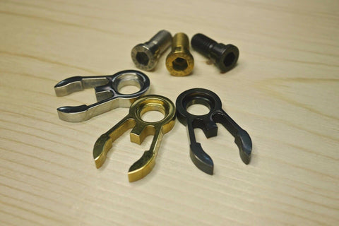 Ti Parts Workshop Titanium Stem Catcher Set for Brompton Bicycle