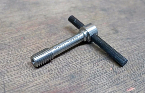 Ti Parts Workshop Carbon + Titanium Hinge Clamp Lever for Brompton Bicycle