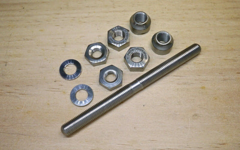 Ti Parts Workshop Titanium Axle for Brompton Bicycle Front Hub