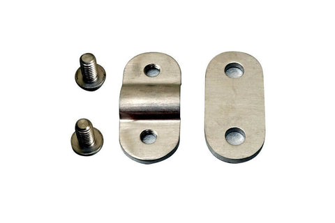 Ti Parts Workshop Titanium Mudguard Stay Anchor Plate Set for Brompton Bicycle