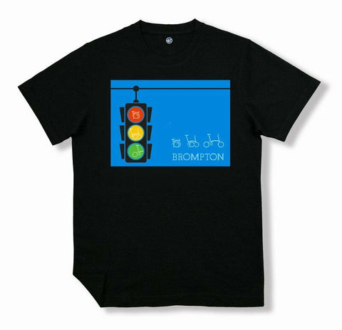 F+ Brompton Bicycle Brompton Traffic Light T-Shirt