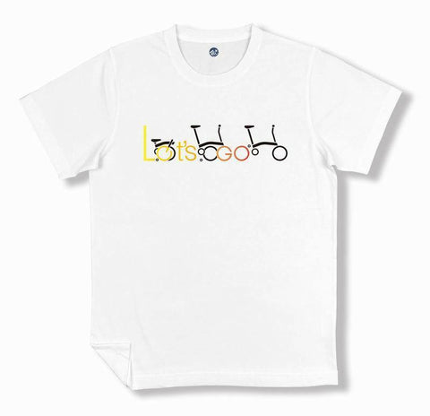 F+ Brompton Bicycle Let's Go Brompton T-Shirt