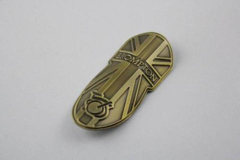 Brompton Bicycle Metal Head Badge
