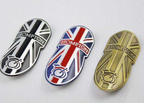 Brompton Bicycle Metal Head Badge