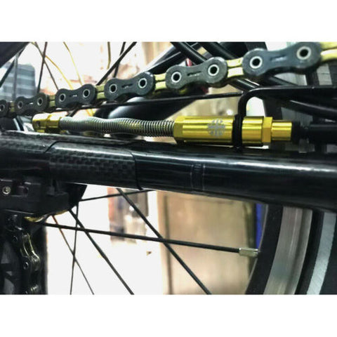 F+ CNC Derailleur Cable Anchorage for Brompton Bicycle