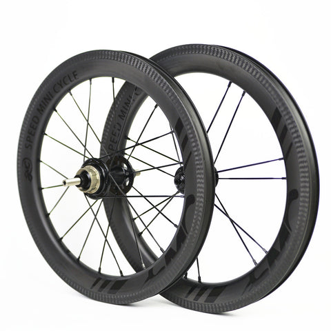 SMC 16" 349 38MM Carbon Wheelset for Brompton Bicycle