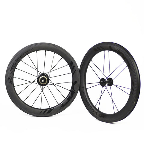 SMC 16" 349 38MM Carbon Wheelset for Brompton Bicycle