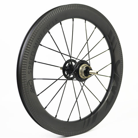 SMC 16" 349 38MM Carbon Wheelset for Brompton Bicycle