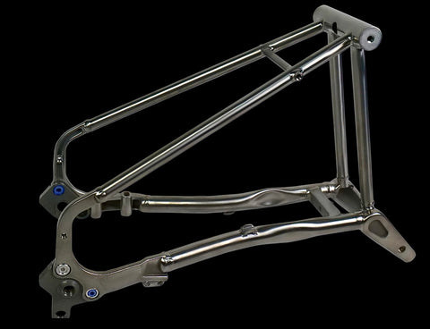 Comeplay Titanium Front Fork and Rear Triangle for Brompton Bicycle G Line