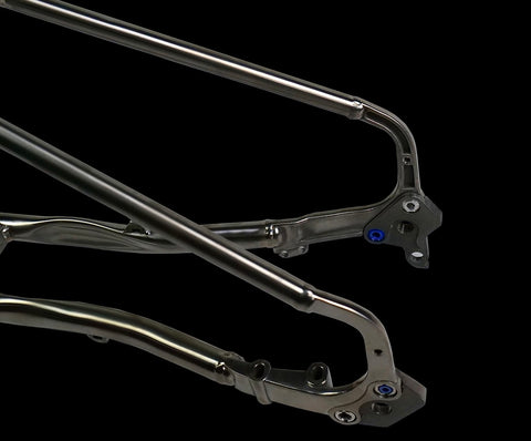 Comeplay Titanium Front Fork and Rear Triangle for Brompton Bicycle G Line