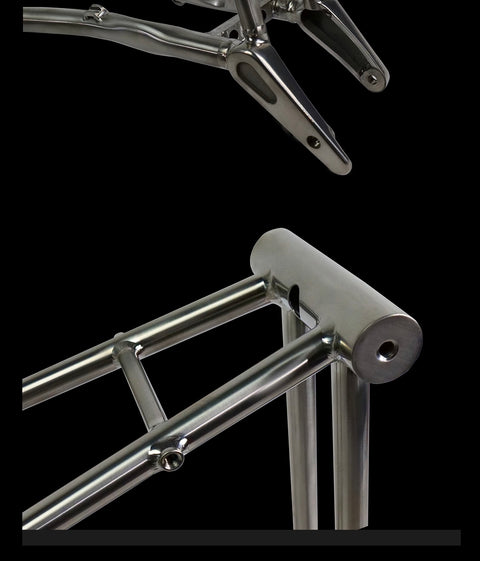 Comeplay Titanium Front Fork and Rear Triangle for Brompton Bicycle G Line
