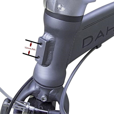 MIniMODs Front Carrier Block Adaptor for Folding Bicycle