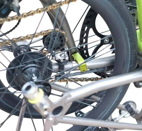 H&H CNC Front Axle Hook for Brompton Bicycle A/C/E/P Line