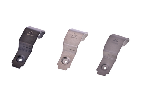 H&H Titanium Cateye Light Bracket for Brompton Bicycle