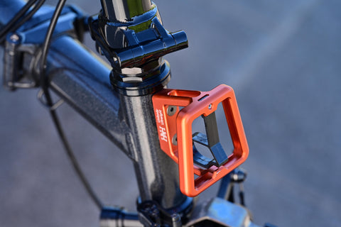 H&H Unibody CNC Front Carrier Block V2 for Brompton Bicycle