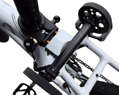 Dual Cylinder Air Pressure Suspension Block for JAVA Neo Folding Bicycle