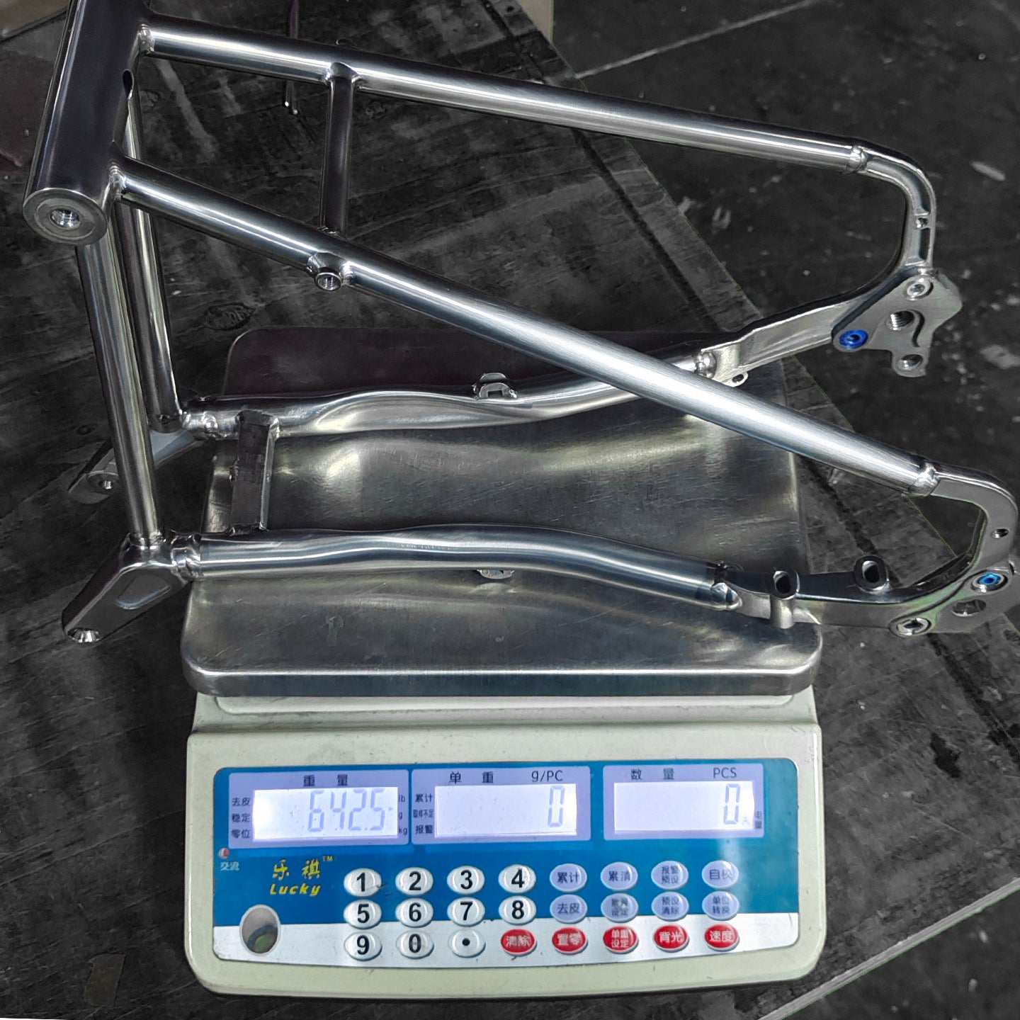 Comeplay Titanium Front Fork and Rear Triangle for Brompton