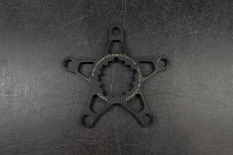 Ti Parts Workshop BCD110 Titanium Spider for Brompton Bicycle