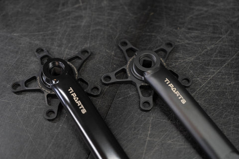 Ti Parts Workshop BCD110 Titanium Spider for Brompton Bicycle