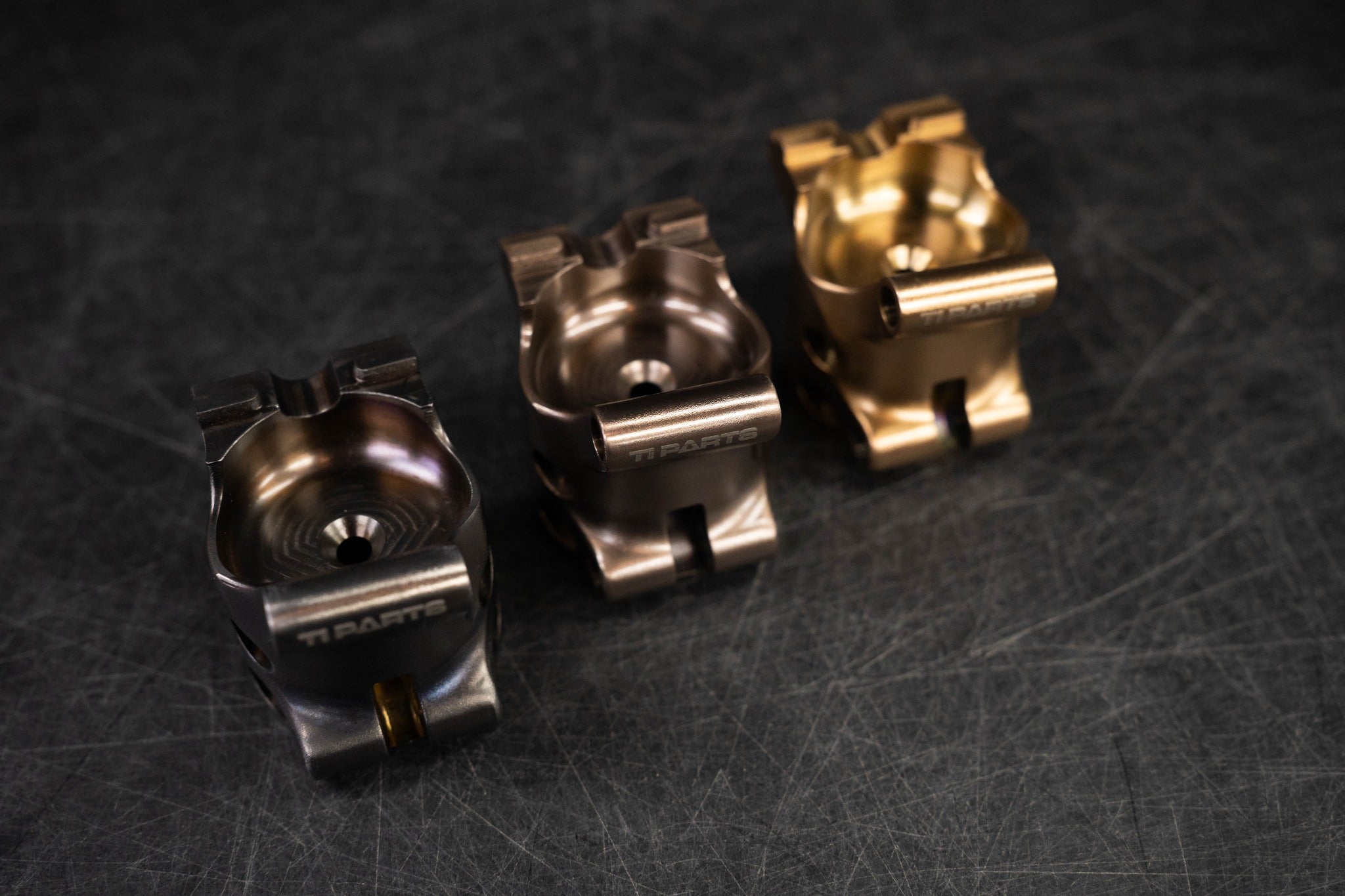 Ti Parts Workshop Titanium Alloy Steerer Hinge Clamp for Brompton