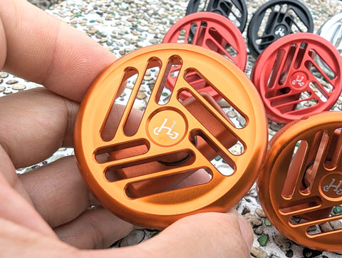 H&H ID5 Aluminum Hinge Clamp Knob Lever for Brompton Bicycle