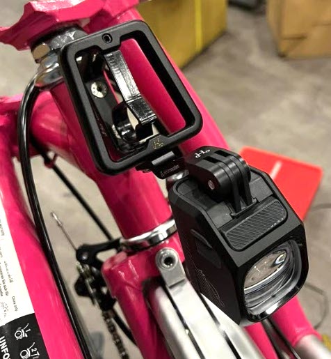 H&H Carrier Block Gopro Adaptor for Brompton Bicycle