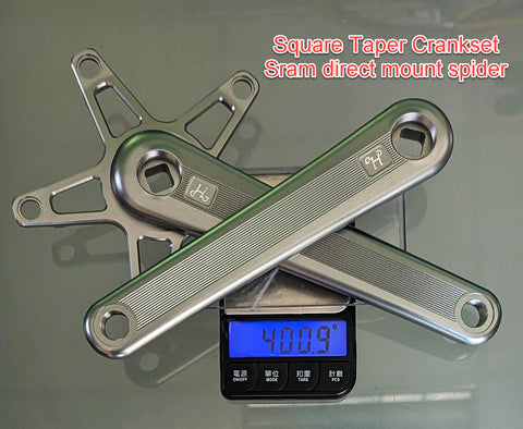 H&H Square Taper Crankset for Brompton Bicycle