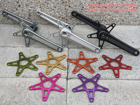 H&H Square Taper Crankset for Brompton Bicycle