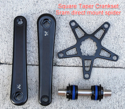 H&H Square Taper Crankset for Brompton Bicycle