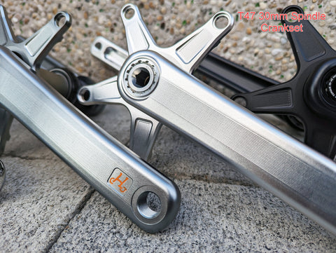 H&H T47 Crankset for Brompton Bicycle