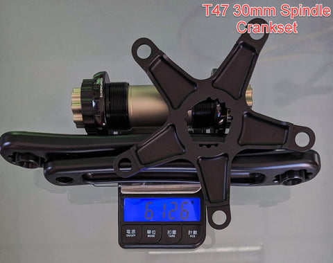 H&H T47 Crankset for Brompton Bicycle