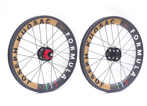 Joseph Kousac 16" 349 Piumanera Wheelset for Brompton Bicycle