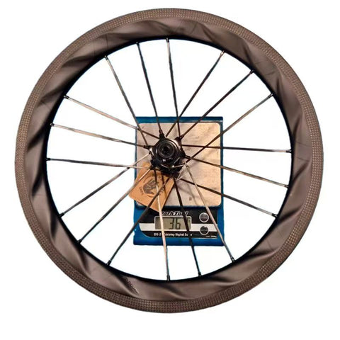 Suncord 7 Speed 16" 349 Lightweight Carbon Wheelset for Brompton Bicycle
