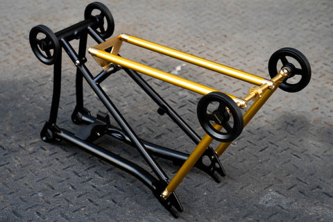 Ti Parts Workshop Aluminum Rear Rack for Brompton Bicycle