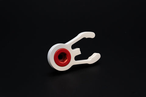 Ti Parts Workshop KOM Edition 66mm Easy Wheels & Stem Catcher⁣ for Brompton Bicycle