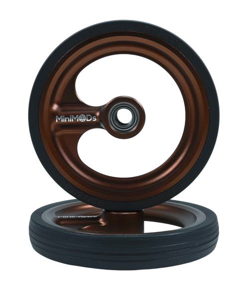 MiniMODs 66/70mm Single Spoke Easy Wheels for Brompton Bicycle