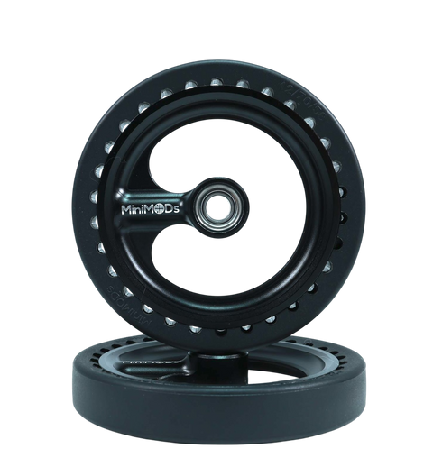 MiniMODs 66/70mm Single Spoke Easy Wheels for Brompton Bicycle