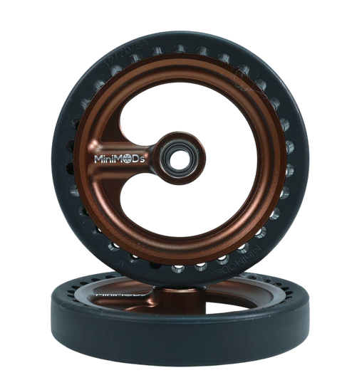 MiniMODs 66/70mm Single Spoke Easy Wheels for Brompton Bicycle