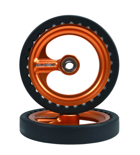 MiniMODs 66/70mm Single Spoke Easy Wheels for Brompton Bicycle