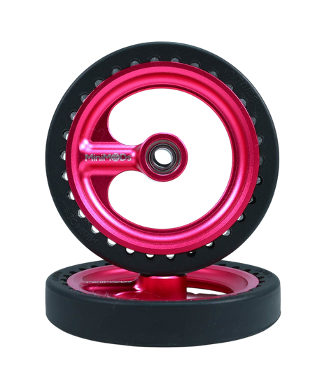 MiniMODs 66/70mm Single Spoke Easy Wheels for Brompton Bicycle