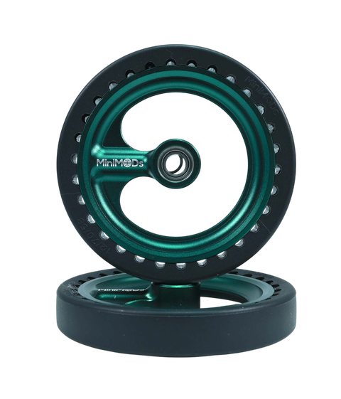 MiniMODs 66/70mm Single Spoke Easy Wheels for Brompton Bicycle