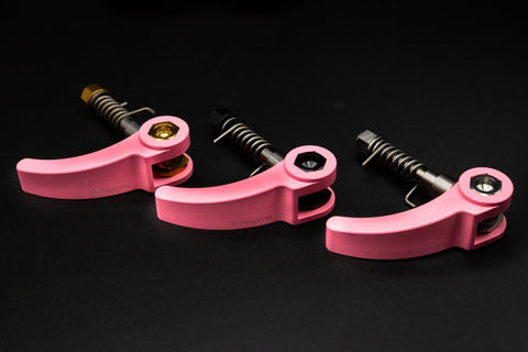 Limited Edition Ti Parts Workshop Pink Cerakote Series for Brompton Bicycle