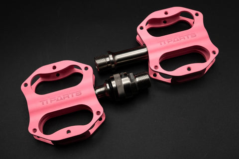 Limited Edition Ti Parts Workshop Pink Cerakote Series for Brompton Bicycle