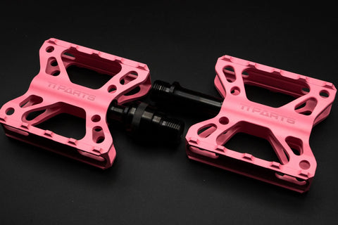 Limited Edition Ti Parts Workshop Pink Cerakote Series for Brompton Bicycle
