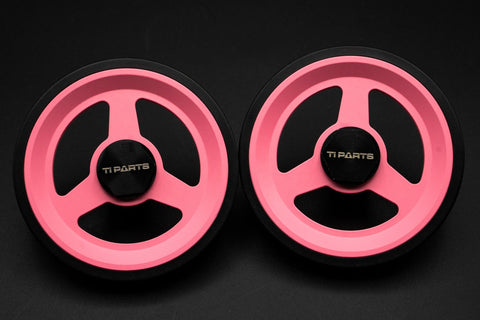 Limited Edition Ti Parts Workshop Pink Cerakote Series for Brompton Bicycle