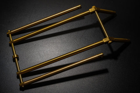 Ti parts Workshop Titanium Rear Rack for Brompton Bicycle G Line