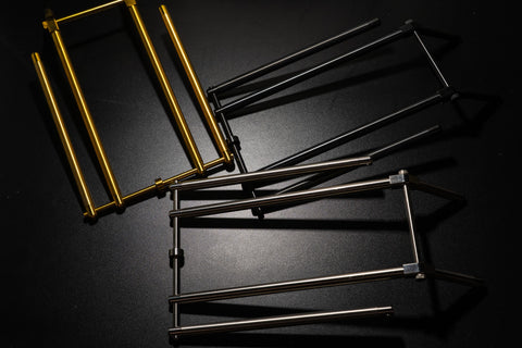 Ti parts Workshop Titanium Rear Rack for Brompton Bicycle G Line