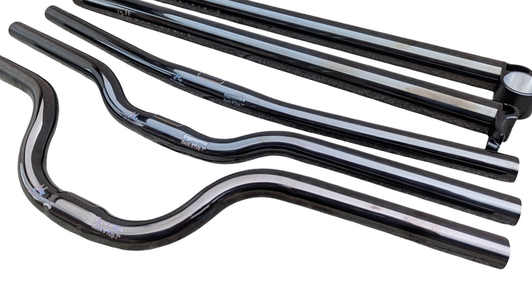 H&H Titanium Ergonomic Handlebar for Brompton Bicycle – Fantastic4Toys