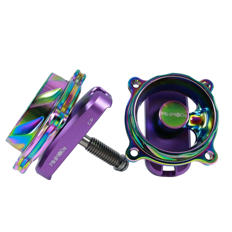 MiniMODs Single Spoke Hinge Clamp Knob + Plate Set for Brompton Bicycle