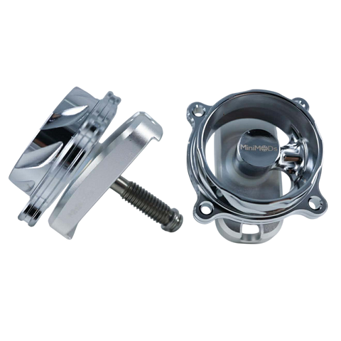 MiniMODs Single Spoke Hinge Clamp Knob + Plate Set for Brompton Bicycle